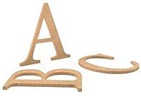 Algopix Similar Product 13 - 6 MDF Wooden Letters 6 inches tall