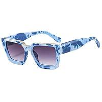 Algopix Similar Product 15 - Vintage Oversized Square Sunglasses for