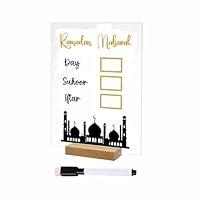 Algopix Similar Product 7 - Ramadan Calendar Acrylic Ramadan