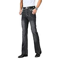 Algopix Similar Product 6 - Mens Retro Classic Flared Wide Leg