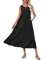Algopix Similar Product 12 - Halife Womens Casual Maxi Dress