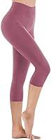 Algopix Similar Product 7 - IUGA High Waisted Capri Leggings for