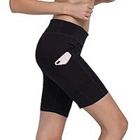 Algopix Similar Product 7 - VIGORPACE Black Womens 7 Inseam Side