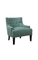 Algopix Similar Product 15 - Benjara Wood  Polyfiber Accent Chair