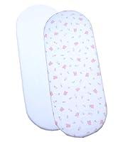 Algopix Similar Product 16 - Pack of 2 Fitted Cotton Moses Basket