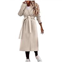 Algopix Similar Product 12 - SHOWONSKY Women Pea Coat Camo Coat