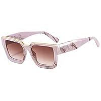 Algopix Similar Product 1 - Vintage Oversized Square Sunglasses for