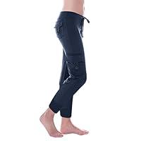 Algopix Similar Product 15 - uSecee Womens Cargo Pants High Waisted