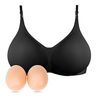 Algopix Similar Product 8 - Lervanla Silicone Breast Form Women
