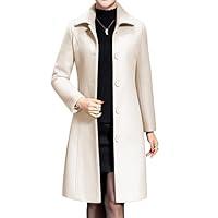 Algopix Similar Product 16 - Hixiaohe Womens Wool Pea Coat Single