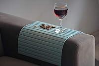 Algopix Similar Product 14 - Sofa Tray Table old blueSofa Arm
