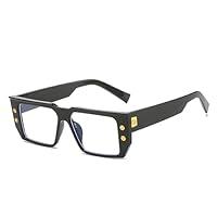 Algopix Similar Product 15 - HCHES Square Eyeglasses Frames for