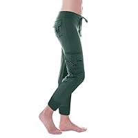 Algopix Similar Product 16 - uSecee Womens Cargo Pants High Waisted