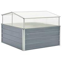 Algopix Similar Product 3 - Greenhouse Galvanised Steel Grey