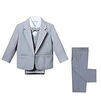 Algopix Similar Product 11 - renvena Boys Classic Tuxedo Suits No