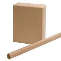 Algopix Similar Product 13 - 2 ROLLS  Brown Kraft Wrapping Paper