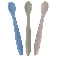 Algopix Similar Product 12 - WeeSprout Silicone Baby Spoons  First