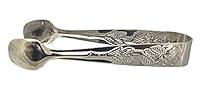 Algopix Similar Product 15 - Rose Handle Sugar Tongs-silver Plate