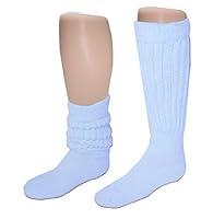 Algopix Similar Product 10 - Heavy Slouch Sock Womens White