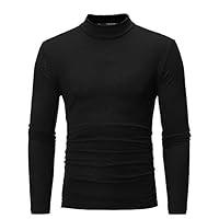 Algopix Similar Product 15 - JUMESGU Sweatshirts for Men Turtleneck
