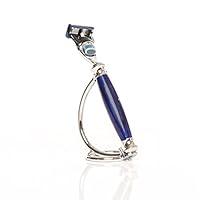 Algopix Similar Product 6 - SMB Group Winston Razor Handle (Blue)