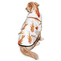 Algopix Similar Product 11 - Dog Sweater The Goldfish Pattern Dog