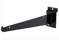 Algopix Similar Product 11 - 10 inch Black Shelf Bracket for
