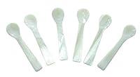 Algopix Similar Product 18 - 6 Pcs Hand craft shell caviar spoon 25