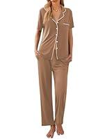 Algopix Similar Product 13 - Ekouaer Womens 2 Piece Pajamas Set
