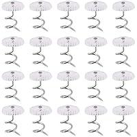 Algopix Similar Product 14 - Akstore 60 Pcs Dust Ruffle Pins Bed