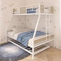 Algopix Similar Product 14 - Oudiec Twin Triple Bunk Bed for 3 Kids