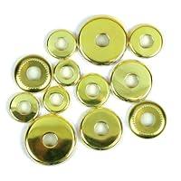 Algopix Similar Product 1 - Assorted Check Rings (Set of 12)