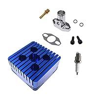 Algopix Similar Product 17 - JRL CNC Blue Square Cylinder