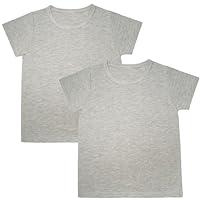 Algopix Similar Product 13 - Phedrew Kids Cotton TShirt Solid Color