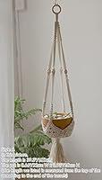 Algopix Similar Product 3 - Macrame plant hanger Indoor garden