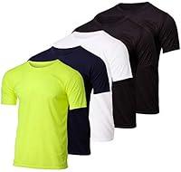 Algopix Similar Product 4 - 5 PackBoys Mesh Crew TShirt Girls