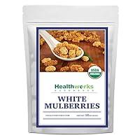 Algopix Similar Product 17 - Healthworks White Mulberries 16 Ounces