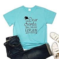 Algopix Similar Product 18 - QIUUE Unisex Christmas Letter Print