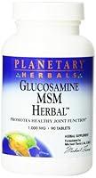 Algopix Similar Product 8 - Planetary Herbals Glucosamine Msm
