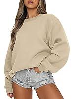 Algopix Similar Product 8 - ANRABESS Womens Long Sleeve Sweatshirt