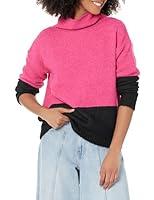 Algopix Similar Product 17 - Karen Kane Womens ColorBlock Sweater