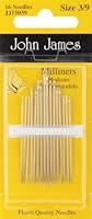 Algopix Similar Product 16 - Milliners Hand Needles-Size 3/9 16/Pkg