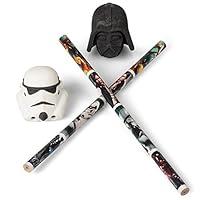 Algopix Similar Product 4 - Star Wars 3d Pencil Topper Set