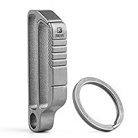 Algopix Similar Product 8 - FEGVE Key Holder for Belt Titanium Key