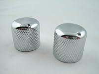 Algopix Similar Product 6 - Chrome Guitar or Bass Knobs Set of 2