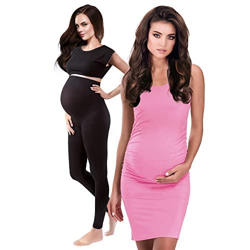 Best Deal for Terramed Maternity Leggings Active Wear Over The Bump Pants