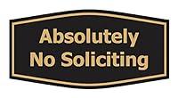 Algopix Similar Product 18 - Fancy No Soliciting Do Not Ring
