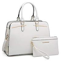 Algopix Similar Product 6 - Dasein Women Satchel Handbags Shoulder
