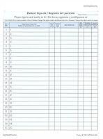 Algopix Similar Product 10 - twihealthcare Patient Signin Sheets