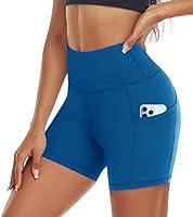 Algopix Similar Product 4 - Womens Biker Shorts with Pockets  5